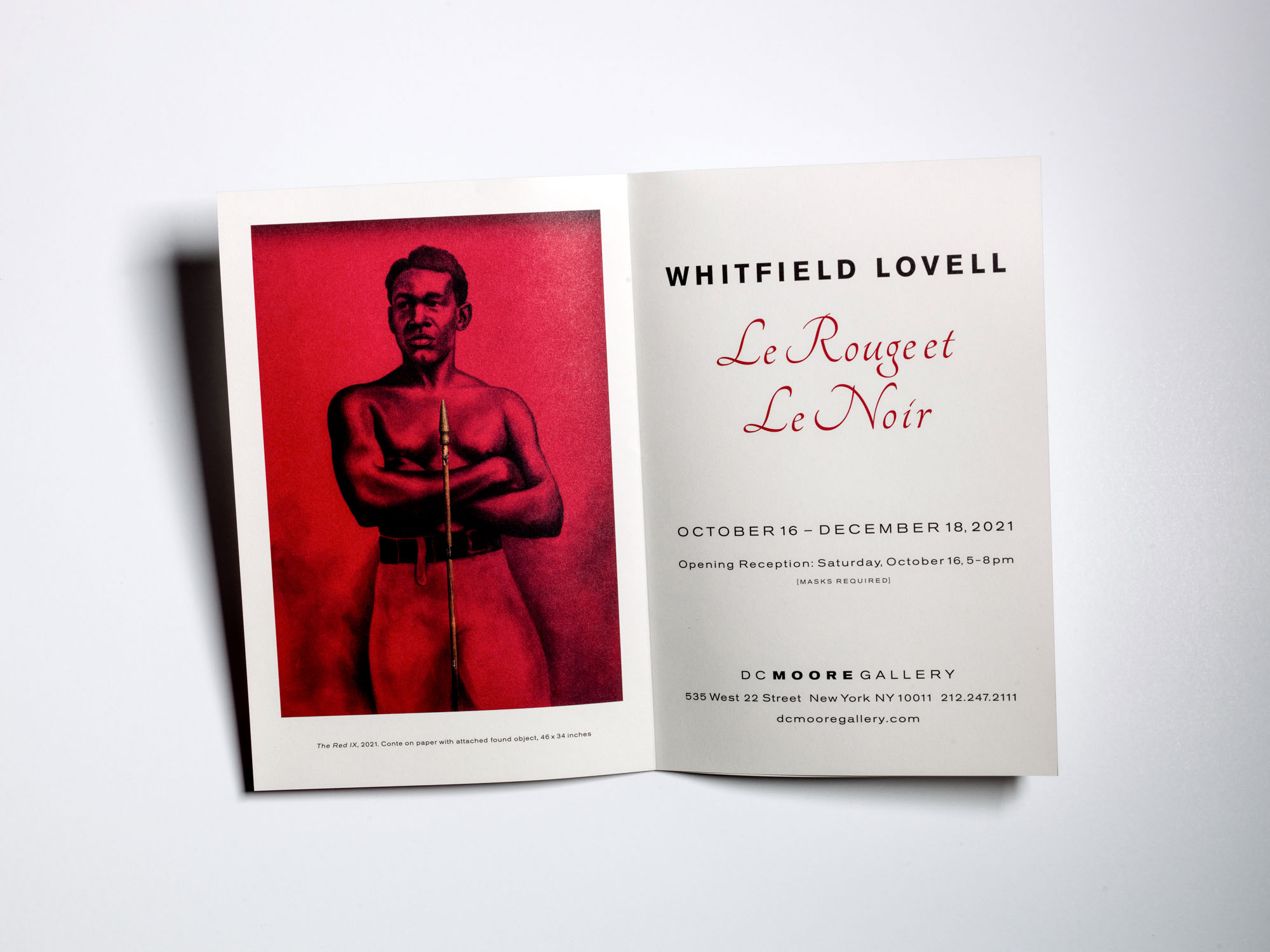 Whitfield Lovell Exhibition Announcement